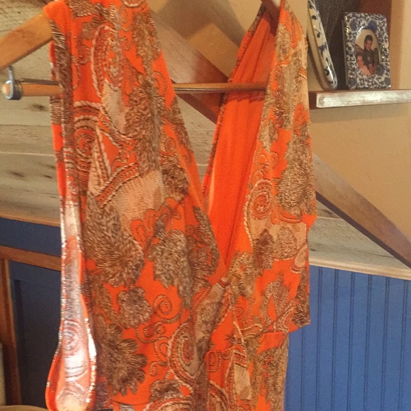 Vibrant semi-formal maxi dress - Picture 4 of 4